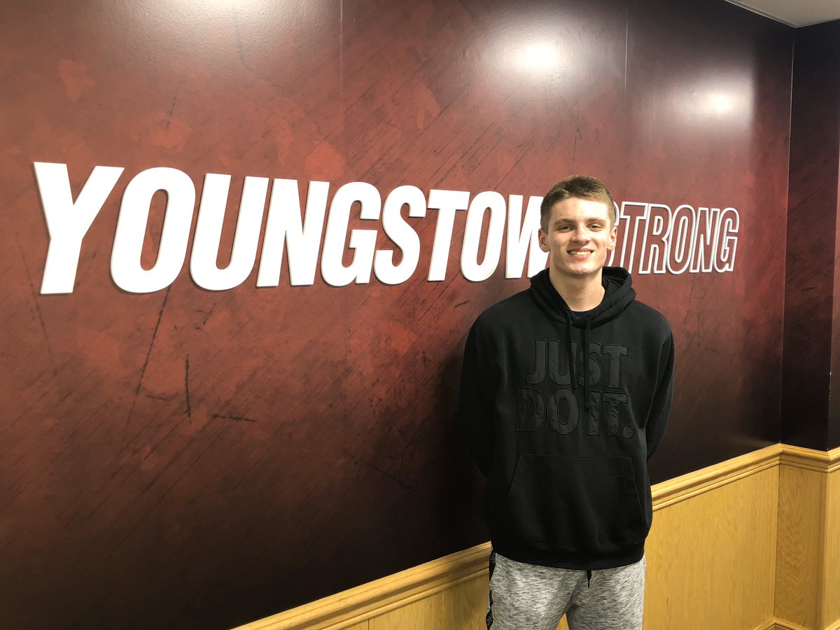MichaelLucarott's tweet photo. I’m excited to announce that I’ve decided to continue my academic and athletic career at Youngstown State University to play basketball on a full scholarship. I want to thank everyone that has helped, mentored and coached me along my journey. Go Penguins! Roll Ramblers! https://t.co/nvM4oE7yvd