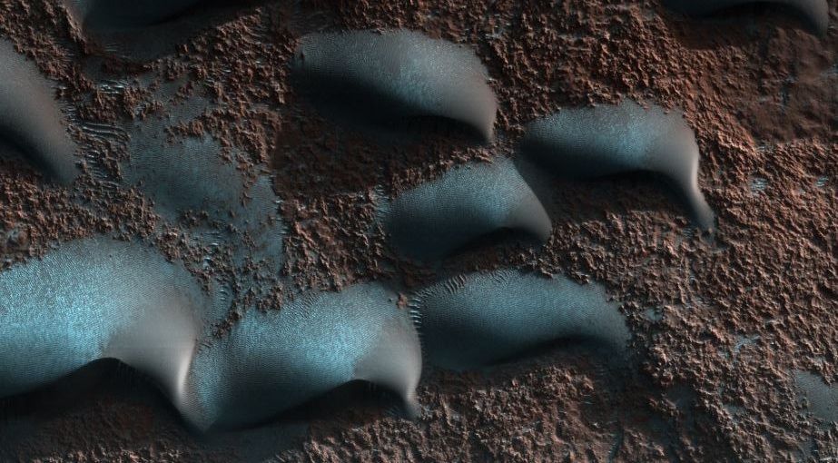 #Space: #aeolian processes at work in #dune Field in Wirtz Crater, #Marshttps://www.uahirise.org/ESP_053092_1315 via @HiRISE