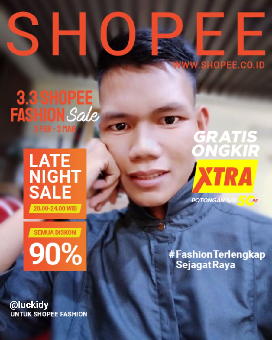 Ikuti Kompetisi #FashionTerlengkapSejagatRaya dengan share gaya terbaikmu melalui media sosial dan menangkan total 9 Samsung A50 dan Uang Tunai Total 15 Juta Rupiah! Ayo ikut sekarang! #33ShopeeOOTD shopee.co.id/m/shopee-photo…