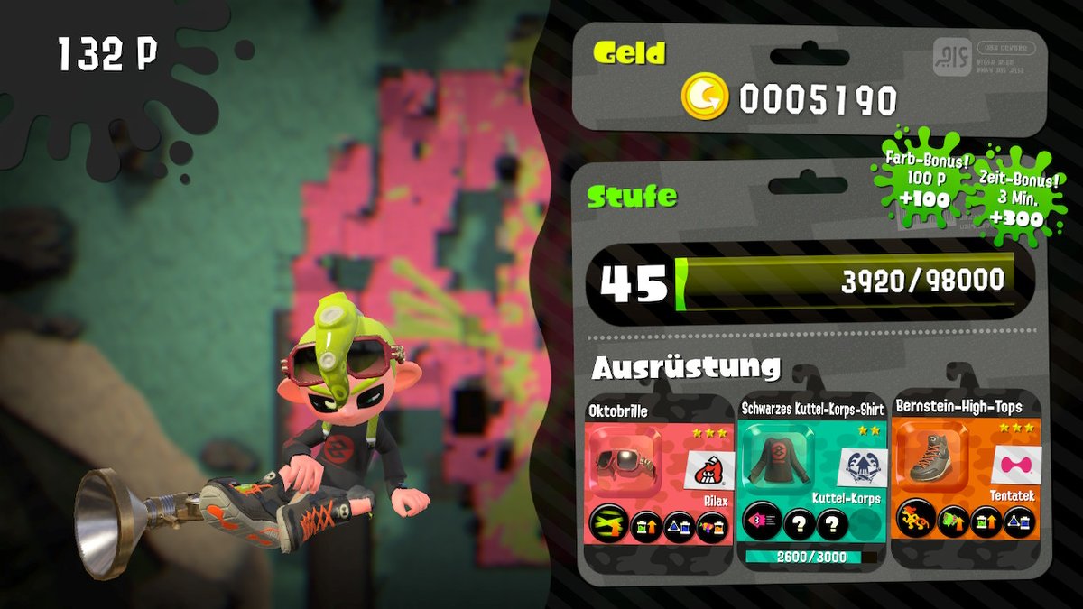 goldenlucario's tweet photo. Ich habe keine Lust mehr. Jede Bewegung führt zum Kill, da brauche ich auch nicht mehr weiter einfärben. #Splatoon2 #NintendoSwitch https://t.co/YVDzd71QJn