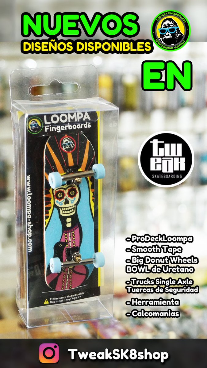 LoompaFB's tweet photo. Nuevos diseños @tweaksk8shop en Medellín envigado,  viga skate park https://t.co/rYjtNx2lyG