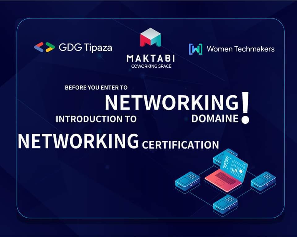 [Mentoring session]
Mentoring our community, as it is important to us, we along with MAKTABI invite you to this free session lead by the expert Mr. H .Bouchemal
#HappyMentoring
#WTMTipaza #GDGTipaza
@gdgmena