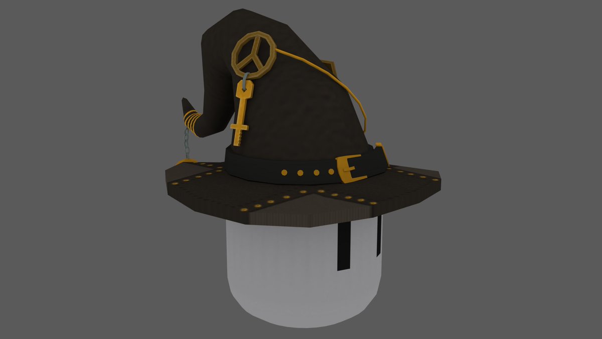 Maycon On Twitter Ugc Concept Steampunk Wizard Hat Roblox