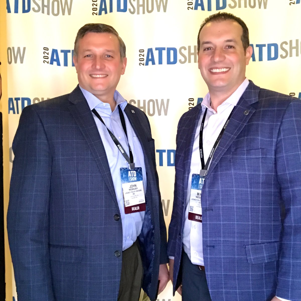 LegacyTruckCtrs's tweet photo. The Niebauer brothers, as well as all the Legacy GM's, are attending the #ATDShow2020 in Vegas right now!
What are they bringing home?
Exciting news coming tomorrow, stay tuned!
Legacy Truck Centers, Inc at American @TruckDealers show 2020.
#atdshow #best #legacy https://t.co/NA6fmxcE3b
