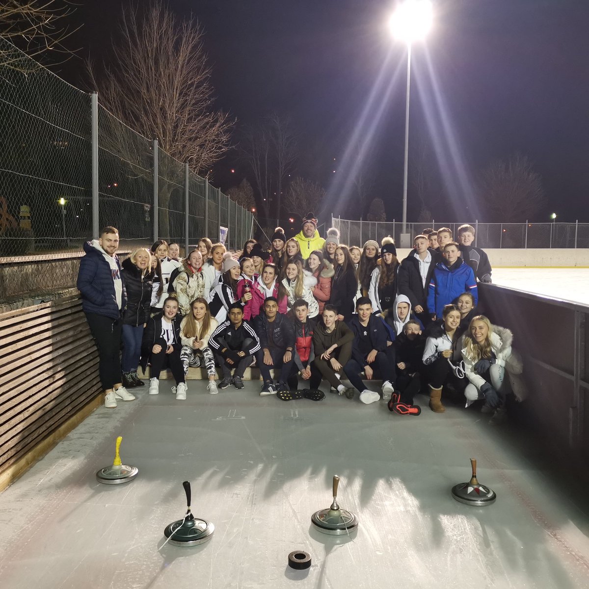 NunthorpeSPORT's tweet photo. The 2020 Curling Championships took place tonight but there could only be one winner #teamtooth #teameverson #teampurcifer #teamdavison #teamgraham https://t.co/AInhBCBSwM