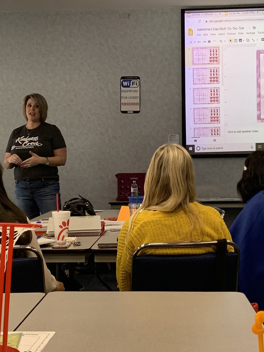 TheMrsRyder's tweet photo. Watching @AllisonKafer and @DorseyMom2Teach help us turn “old” into “new”. Thank you for your awesome ideas! #WFISDdsd2020 #iamwfisd #benold @Region9ESC https://t.co/hAgLPCs8dH