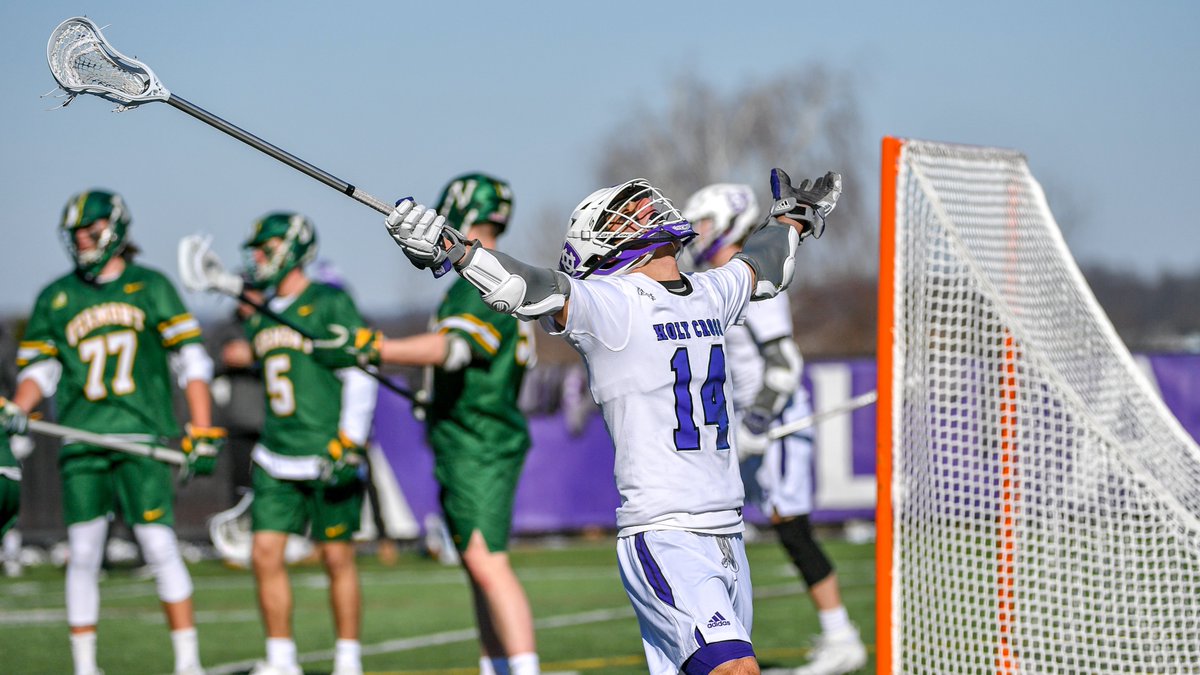 📊Vote for the #NCAALAX Photo of the Week! 🥍

1️⃣ – Kyle Gucwa celebrating after one of his six goals for <a href="/ManhattanMLAX/">Manhattan Lacrosse</a>. 
2️⃣ – <a href="/MonmouthMLAX/">Monmouth Men’s Lacrosse</a>'s Brock Anderson diving for a goal. 
3️⃣ – The <a href="/HofstraMLAX/">Hofstra Men's Lacrosse</a> bench squad.
4️⃣ –  Dean DiNanno after <a href="/HCrossMLAX/">Holy Cross Men's Lacrosse</a> took the lead.