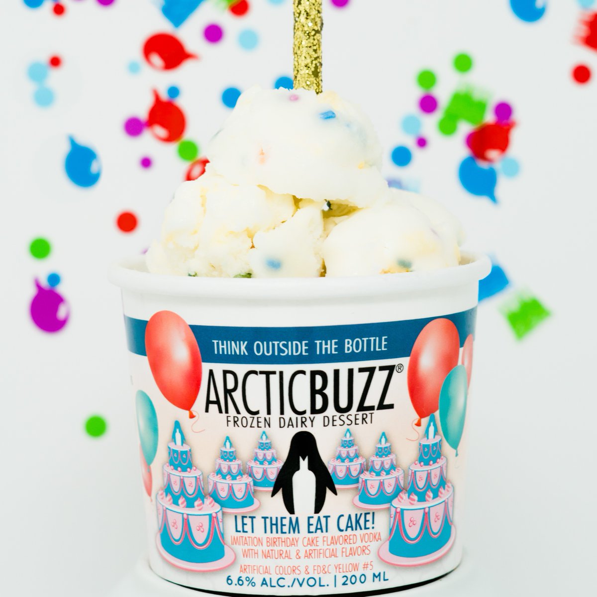 ArcticBuzzVodka's tweet photo. Thank you to President's Day for extending our weekend one more day. Celebrate George Washington's birthday by scooping out some of our Birthday Cake flavor Arctic Buzz! https://t.co/fBSAwXUrUG