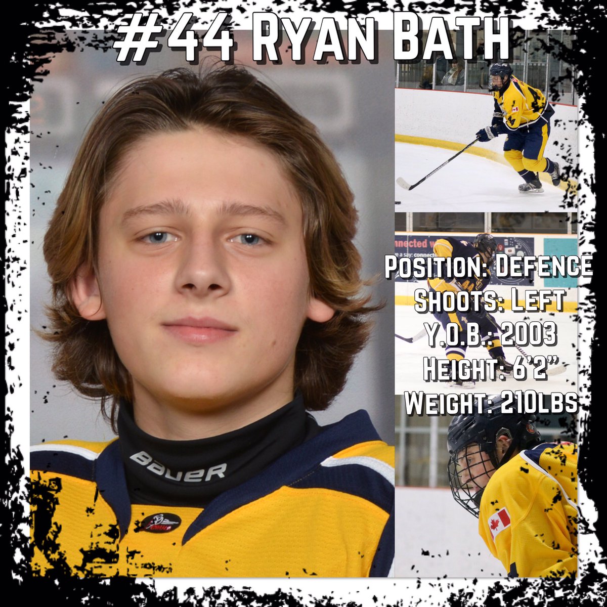AaaPreds's tweet photo. North Central Predators #44 Ryan Bath is effective on the d-side of the puck. At 6’2” Bath is a big rugged D with a massive reach and is not afraid to use his body to his advantage to wear down the opposition. He handles the stick well and is a team player with a good attitude. https://t.co/avFC1f3GKg