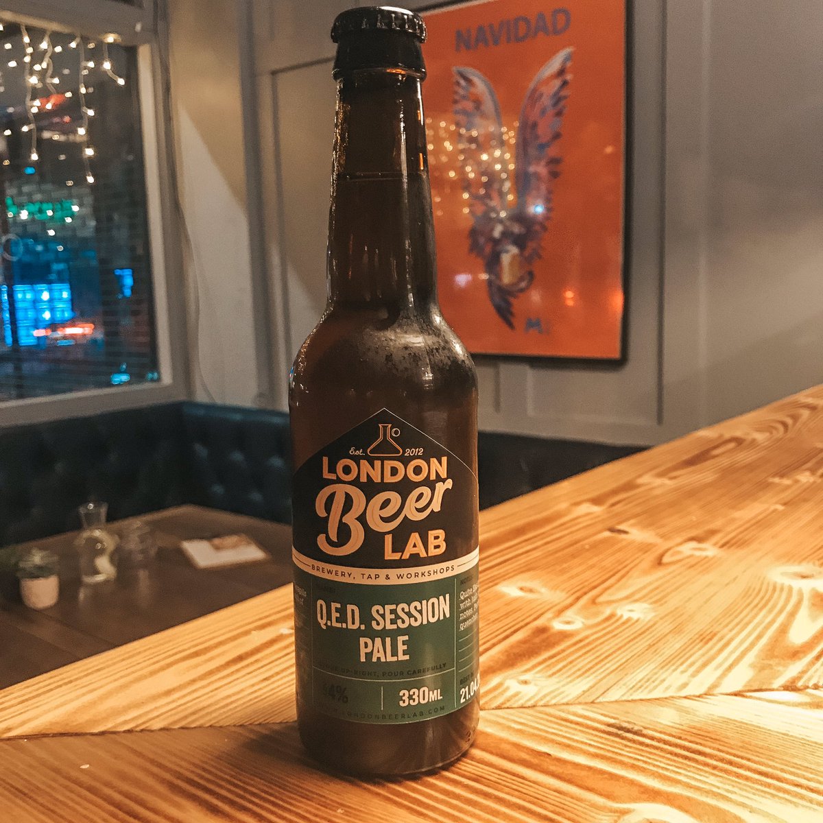 Check it out! <a href="/LondonBeerLab/">London Beer Lab</a> QED Session Pale got a silver medal at <a href="/LoveBeerLondon/">LoveBeerLondon</a> last week for Pale Ale category!  🏆 Congrats! 🍻