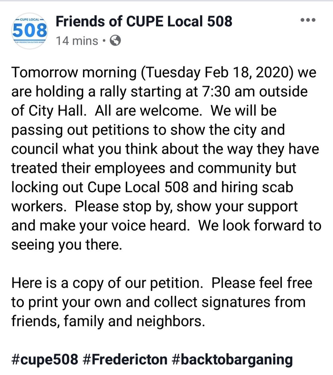 CUPE LOCAL 508 (@cupelocal508) on Twitter photo 