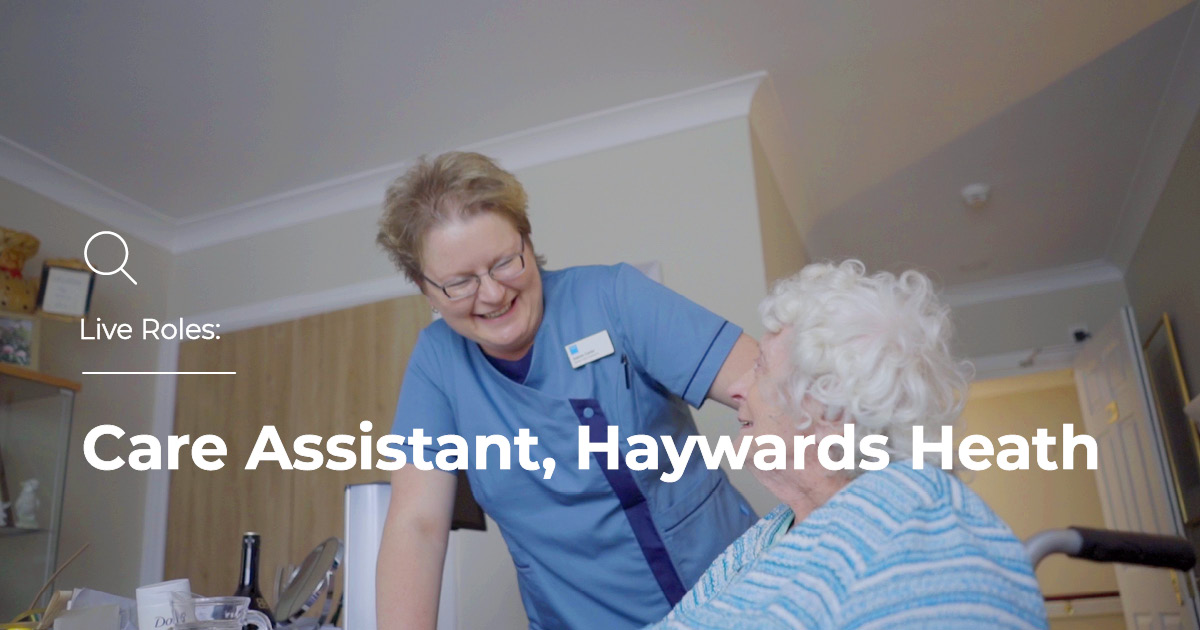 Bupa UK Careers on Twitter "Care Assistant vacancies in HaywardsHeath