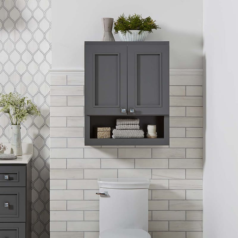 You can always improve the #bathroom with better #storage and organization. Here are's our small storage ideas: bit.ly/2tsuzr6 #StorageHacks