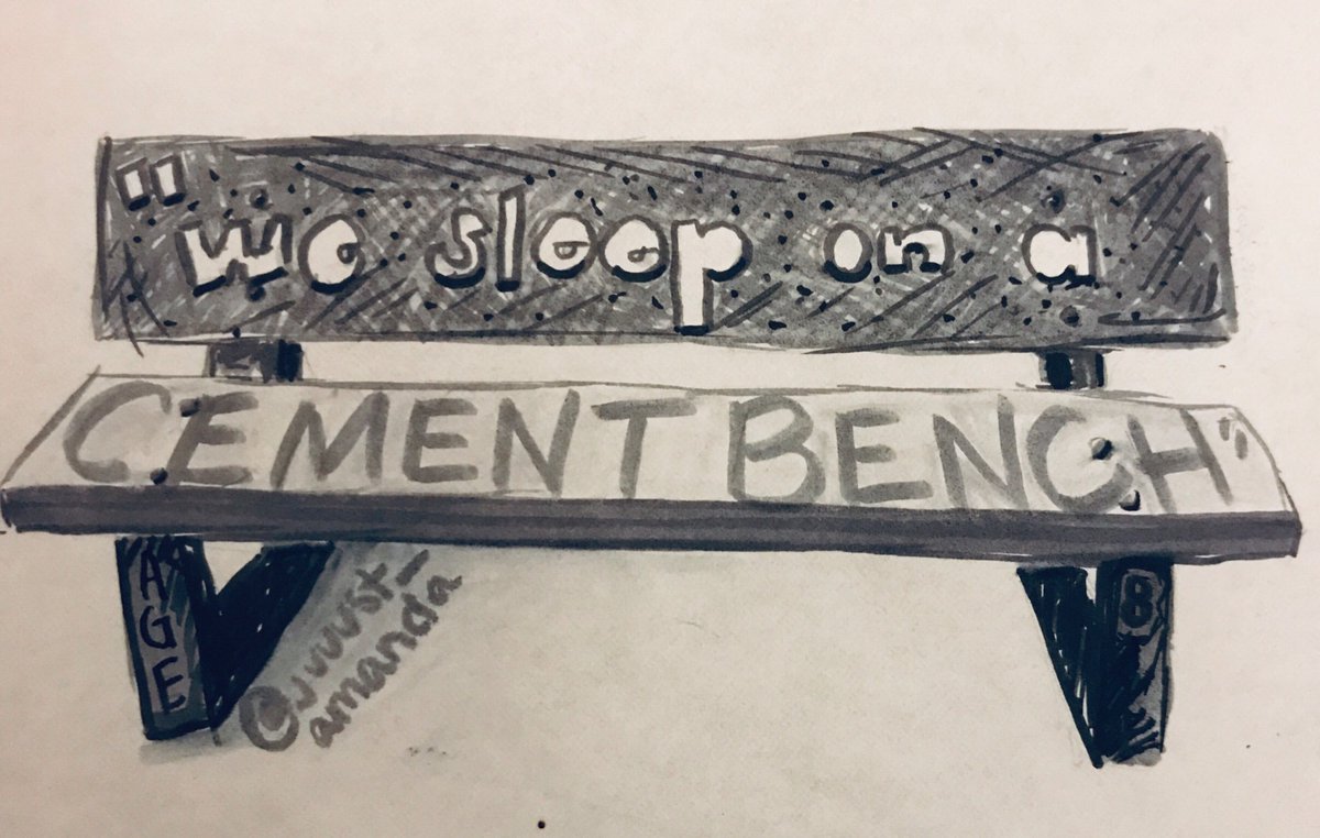 Day 2: "We sleep on a cement bench” -8 year old detained in TXWebsite with source -  https://nomorekidsincages.wordpress.com/2019/10/03/day-2-july-19-2019/IG-  https://www.instagram.com/p/B0O3rSjBmEh/ FB -  https://www.facebook.com/nomorekidsincages/photos/a.109074520473670/109075140473608/?type=3&theater