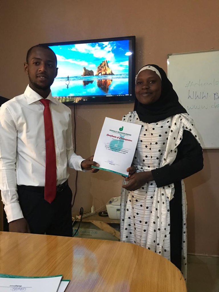 A_Y_Tahir's tweet photo. Digital marketing and branding workshop organized by #dopalstech on Saturday for #jewelentreprenuers. #dopalstech2020 @DrIsaPantami @KashifuInuwa https://t.co/2RNwJt8of9