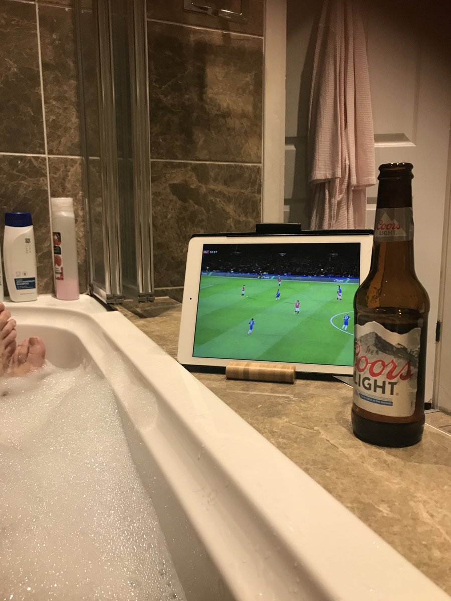 Bath,beer &amp; footy 🛀🍺⚽️
