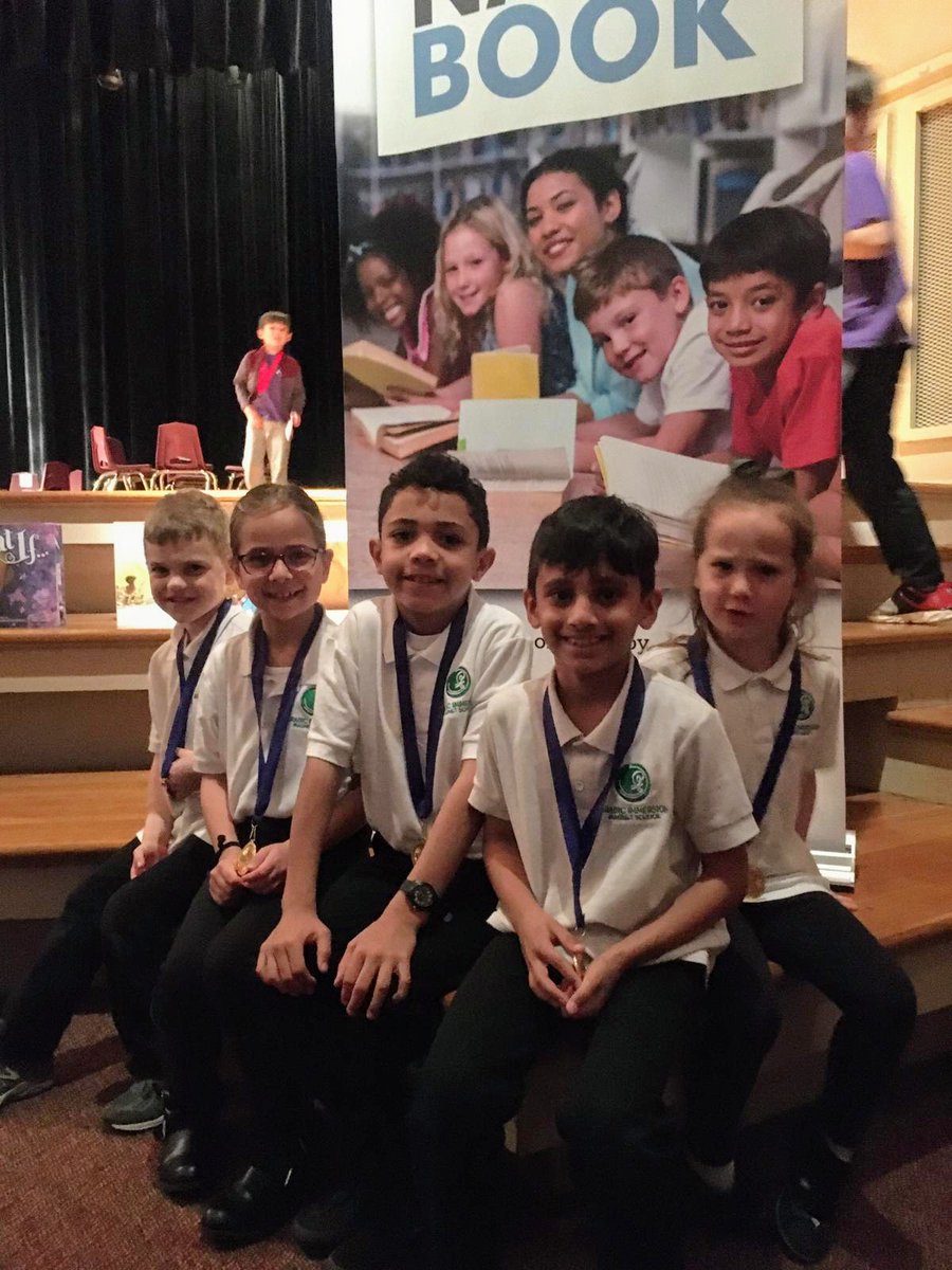 hisdaims's tweet photo. So proud of these 1st place finishers at the K - 2 Name That Book competition! @sarinakeller @edensbass @AmyPoerschke @TeamHISD @HISDChoice @HISDMultiPrgms https://t.co/lx0PoAEI0j