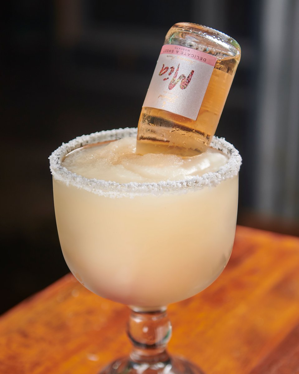 Feelin' fancy? Top of your drink with something pink!