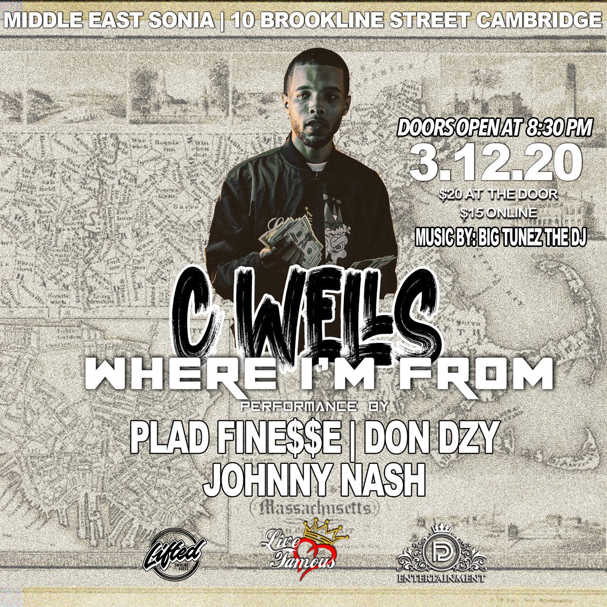 LiftedSG's tweet photo. March 12 it’s going down @soniamideast for @LiveFamousWells #WhereImFrom featuring @PladTheFinesser @itz_dzy and Johnny Nash 

Tickets available now - https://t.co/gcIAojIxck https://t.co/bPVx6EWSBe