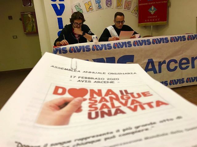 a_rozzoni's tweet photo. All’Assemblea annuale della nostra sezione @avis_arcene dove sono stati raccontate tutte le attività del 2019.
Sono aumentati i nuovi donatori, soprattutto quelli under 35 e tutte le attività destinate al nostro paese e alle nuove generazioni.
Un grazie … https://t.co/UTRmgi6qk3 https://t.co/AeLOnSgCfK