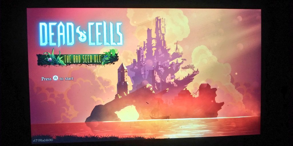 Deedee121258's tweet image. Let the rage quitting begin 🙃 #DeadCells #ragequitting #NintendoSwitch