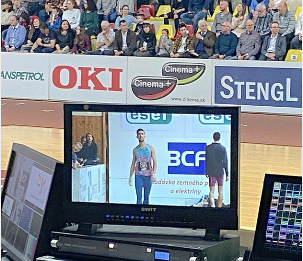 SWIT_America's tweet photo. SWIT broadcast monitor at BANSKOBYSTRICKÁ LATKA 2020, European Athletics Indoor Permit Meeting, Slovakia.

#switmonitor #4kstudio #4kmonitor #4kbroadcast #12gsdi #4kproduction #banskobystrickalatka #broadcaster #videoproduction https://t.co/DgEvXVlKjp