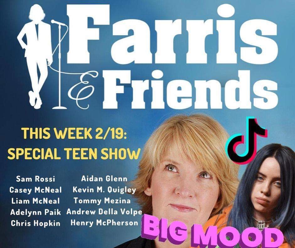 FarrisnFriends's tweet photo. Who’s ready for this week’s TEEN SHOW? I have a feeling it’s gonna slap 😉 https://t.co/OkaqT7K421