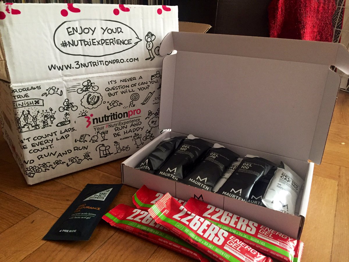 Hoy me la llegado el pedido de <a href="/3NutritionPro/">3nutritionpro.com</a> con mis geles <a href="/MaurtenOfficial/">Maurten</a> y <a href="/226ERS/">226ERS</a> para ir afinando hacia #edpRNRmadrid. Con un gel anti láctico de regalo que habrá que probar. ¡Moláis mil!!!