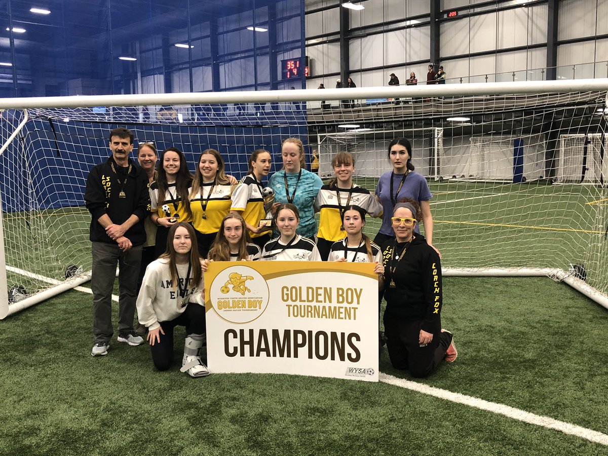 WpgSoccer's tweet photo. In the #2020GBT U14 Recreational Girls Final:
🥇Lorette
🥈North Kildonan
Congratulations to all the girls on a fantastic tournament and for making it to the final! https://t.co/dYjsJxA9OK