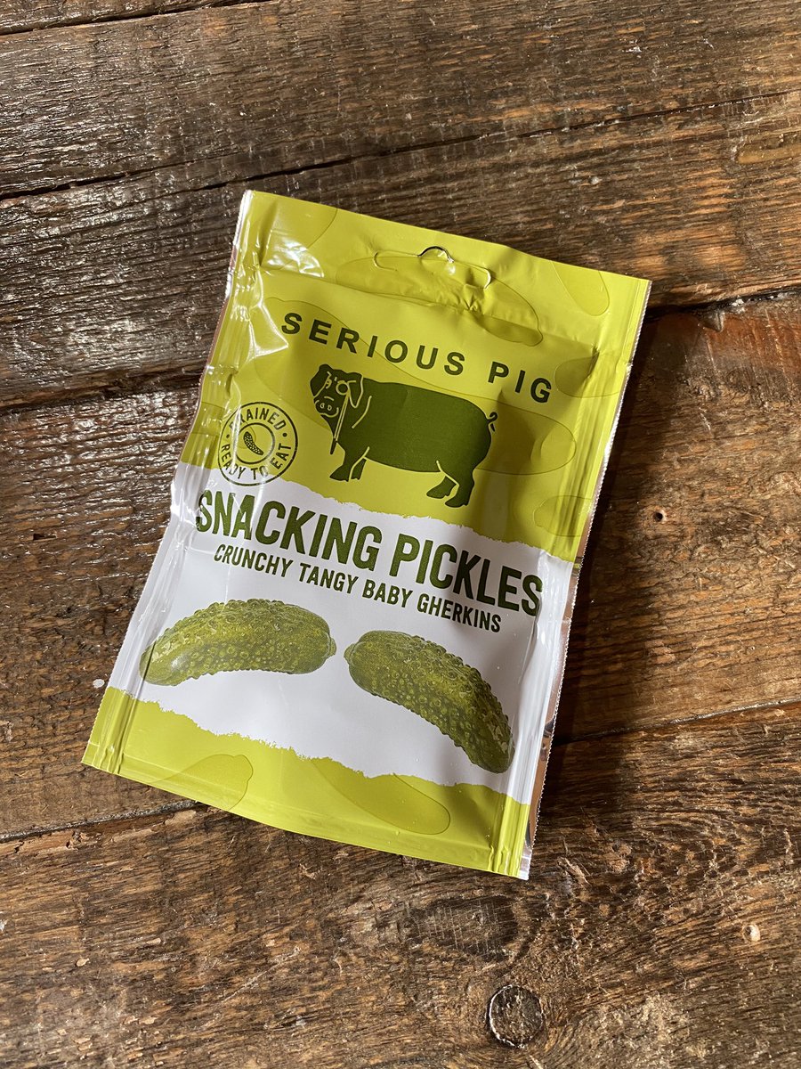 SeriousPig's tweet photo. Itโs true!
Keep an eye out in your local @BrewDog for the new snack on the block and get yourself into a pickle!
#gherkin #gherkins #pickledgherkins #snackingpickles #brewdog #serioussnacking #pubsnack #barsnack #barsnacks #pickles #cornichon #cornichons https://t.co/Ib4Wq016TB