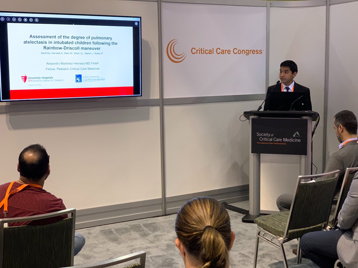 RBC_PICU's tweet photo. Intubated patient in the #PedsICU ?  White-out on CXR? Check out the @AlexRotta “Rainbow Driscoll” maneuver as presented by @UHRainbowBabies Fellow Alejo Martinez at #CCC49 https://t.co/lIhlNbLFpI