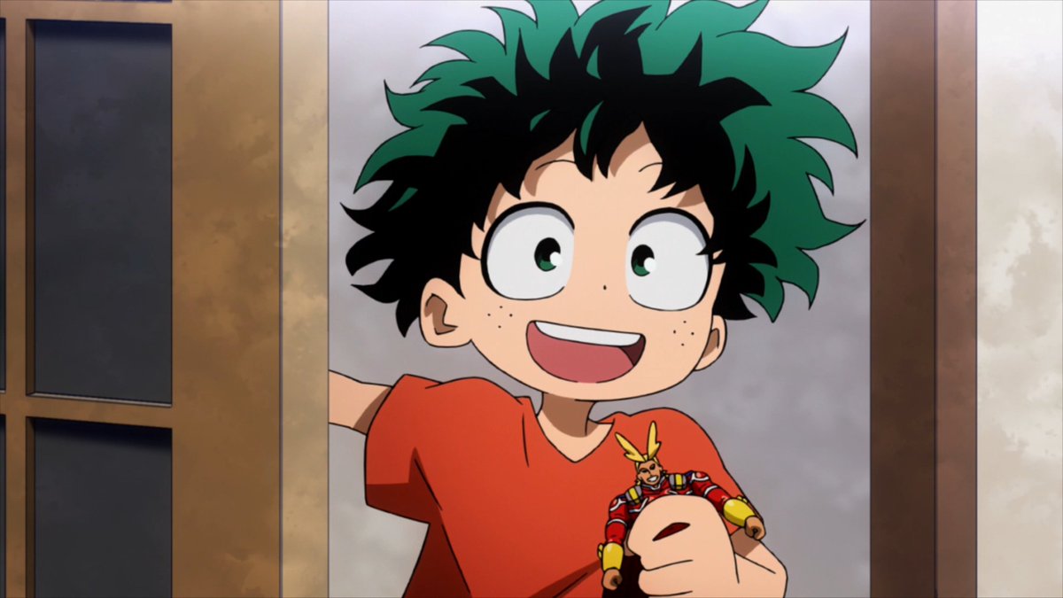 Their voices here are perfect~ Izuku's is particularly noteworthy in that it sounds so soft and bubbly that it enhances the innocence and adorableness of the moment and makes it all the more charming for it~