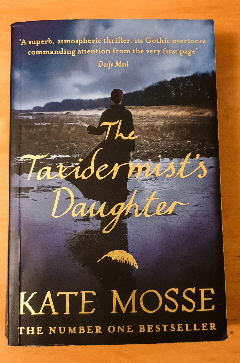 A recommendation from the legend that is my Mother: The Taxidermist's Daughter by  @katemosse It's dark, grim, and dreich (damp and cold) - and highlights underrepresented women's experiences in early 1900s. Perfect for these stormy winter months. Better than Poe.  #AmReading