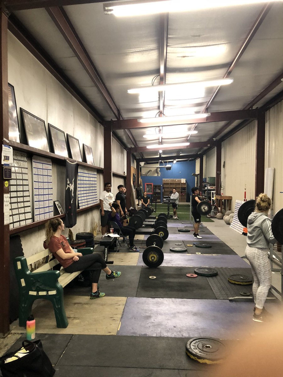 Club weightlifting putting in work. Want some get some #snatch #cleanandjerk #ecuclubsports