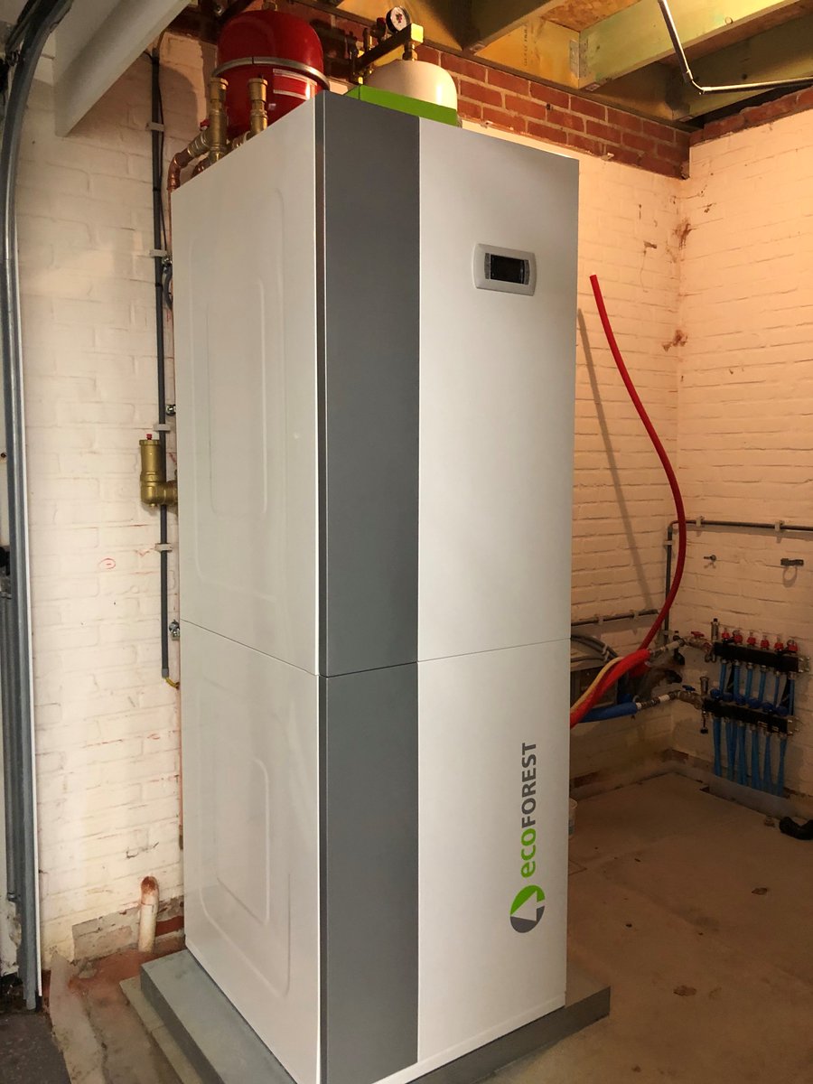 MichelEcoTech's tweet photo. #Leuven Wilsele renovatieproject: Ketel vervangen door #GSHP geothermische warmtepomp met geïntegreerde boiler en passieve koeling. #Decarbonisation #RESCERT #Premie #VerwarmenEnKoelenUitJeTuin #Energyefficiency https://t.co/61oaXxfbAN