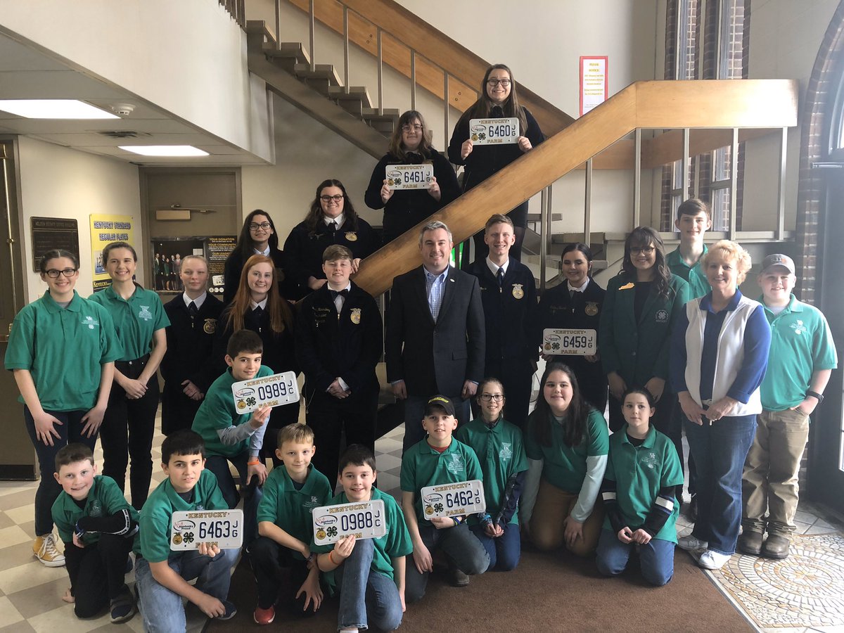 Thank you Nelson County 4-H, FFA and County Clerks for supporting the Ag-Tag program!  Since taking office, we raise around $600,000 per year for the future of Kentucky agriculture!  Thanks to all those who make this a success! <a href="/KY4H/">Kentucky 4-H</a> <a href="/KentuckyFFA/">Kentucky FFA Association</a>