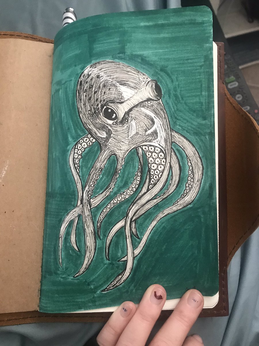 JaeRichDesigns's tweet photo. Just a little peek into my sketchbook. Some pages are better than others, but all offer something important. Some are triumphs, some are lessons. #practicemakesproficient #art #sketchbook https://t.co/mhUeTxnRMy