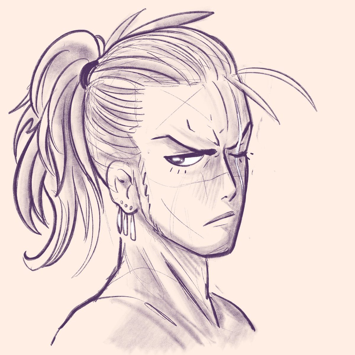 MongeHan's tweet photo. Cmo eu amo desenha cabelo fiz de estudo os meninos de one piece mas com cabelão https://t.co/p1yzqIL8gY