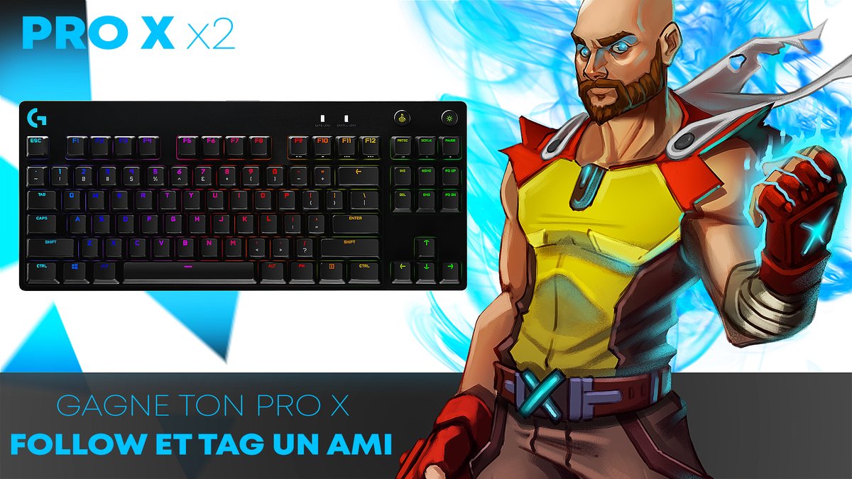 XEWER's tweet photo. Voilà le dernier cadeau , il vous reste 1 clavier à gagner ! 🎁

#1AN2XEWER https://t.co/atF8xdYBJk