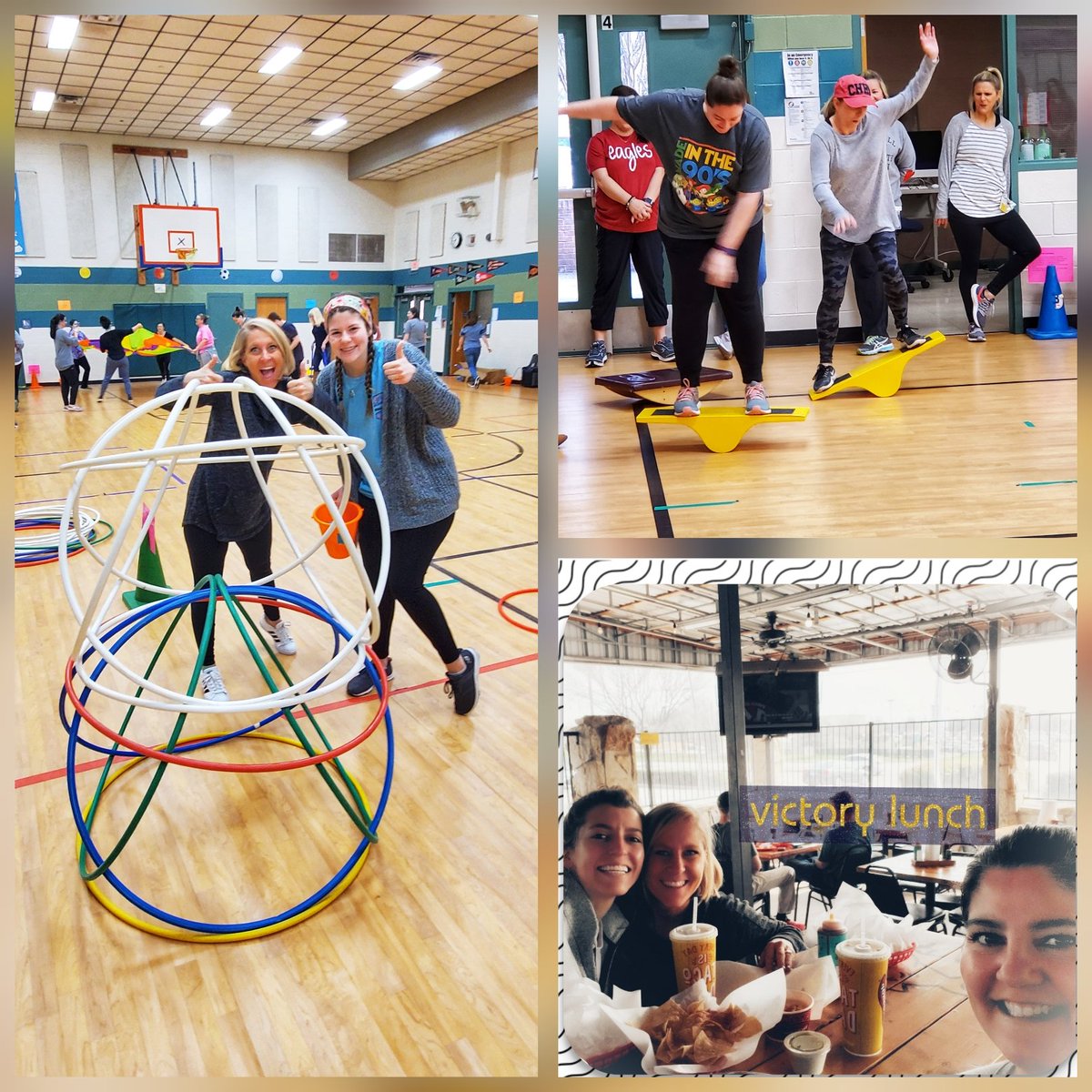 Breaking news...Prek was victorious in team building challenges at HES. @MrsA_HES <a href="/MissKaraHES/">Kara Smith</a> Thank you <a href="/HESjillhemme/">jill</a> for our lunch.