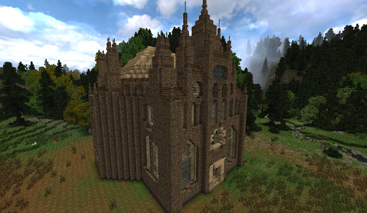Triliton's tweet photo. The temple of Illuvar. Still wip. #Ethea #Rifton #Acalia @ConReforged @Minecraft #WeAreConquest #Minecraftroleplay https://t.co/OhjEupeEB1