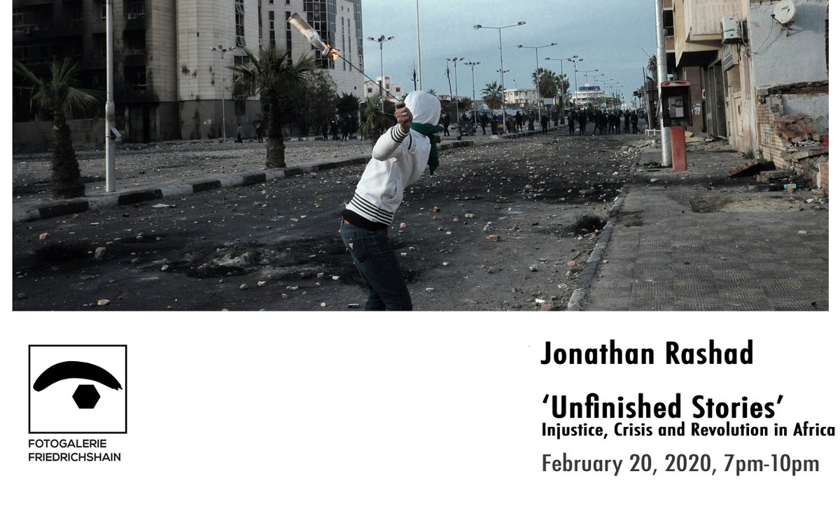 JonathanRashad's tweet photo. My first solo show in Europe will be opening this Thursday February 20th at Friedrichshain Photo Gallery in Berlin.

'Unfinished Stories' is on the Egyptian revolution, Ethiopia's multi-sectoral nutrition program and post-apartheid South Africa 

Helsingforser Pl. 1, 10243 Berlin https://t.co/Y8sD0PMJKd