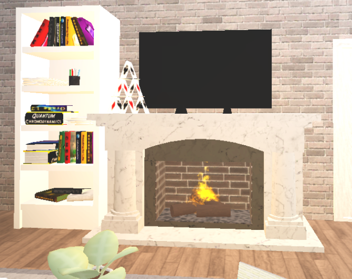 SpoookesHigh's tweet photo. Can You figure Out Whats Wrong with this Image? 
Clue: not the Book Shelf And not the fire place. https://t.co/I9KNN64SMF