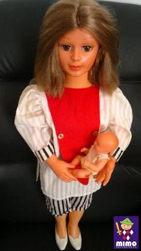 Boneca barbie gravida anos90