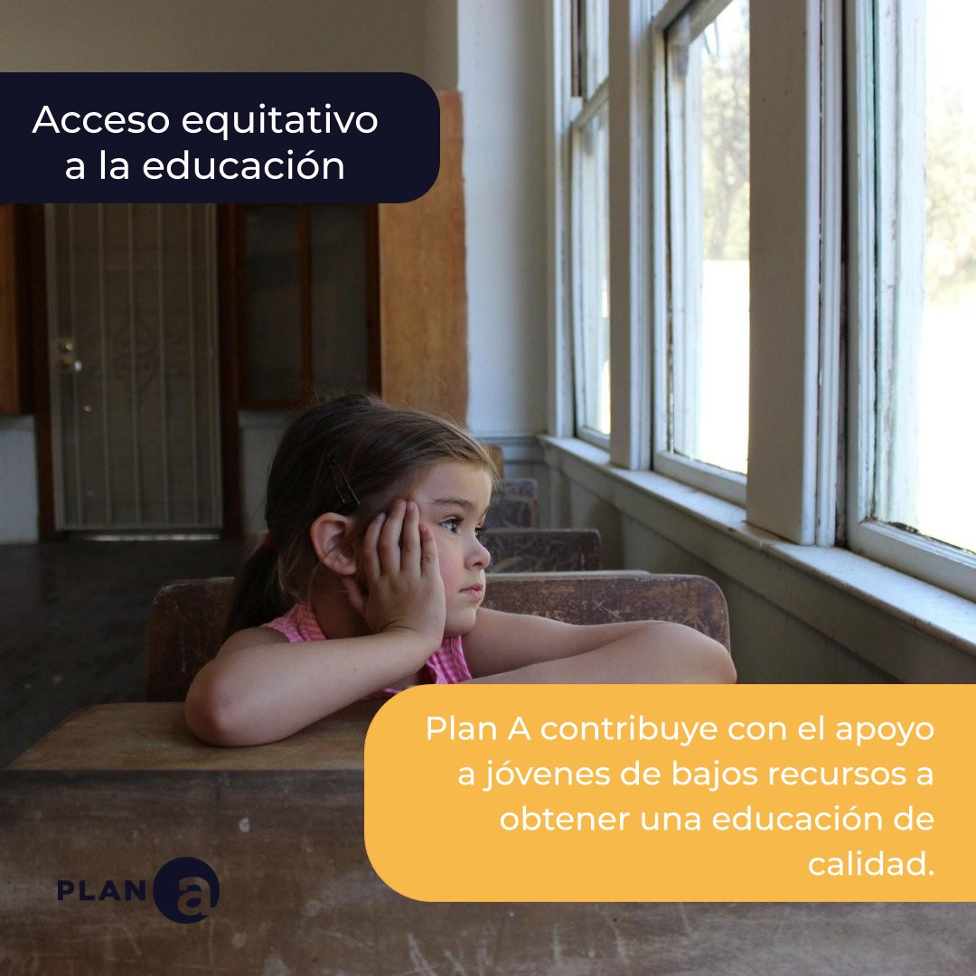 ClasesPlanA's tweet photo. Plan A ofrece una alternativa para reducir la brecha que se ha generado para alcanzar el progreso. Con cada clase particular que ofrecemos, parte de lo recaudado va dirigido a la educación de jóvenes en situación vulnerable.

Clases Plan A, #UnaClasePorUnaClase @clasesplana https://t.co/Z3yAoIJ5oE