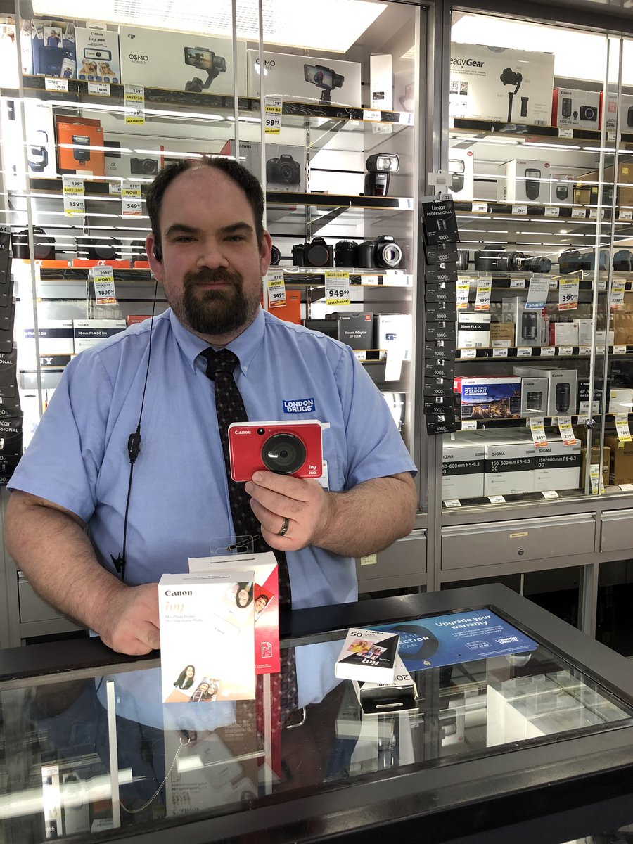 Come down to London Drugs between 4-445pm and learn all about printing photos at home with the amazing  Canon Ivy and Canon Ivy Clique <a href="/LDCampbellRiver/">London Drugs CR</a> #canoncanada