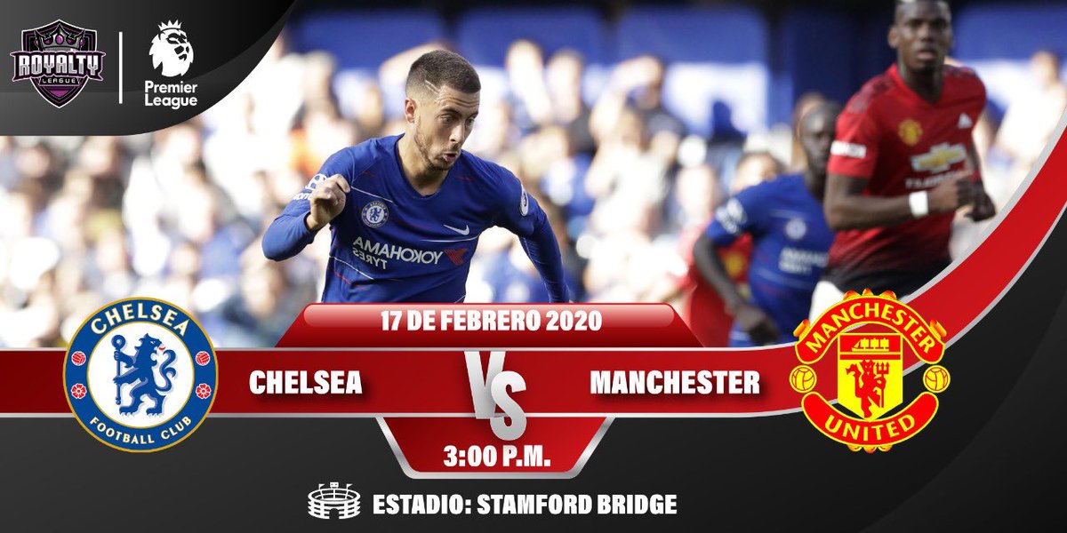 Cuál es tu equipo favorito de estos dos grandes que se enfrentan hoy?

#premierleague #soccer #futboleuropeo #futbol #manchesterunited #chelsea #futbolingles #royaltyleague #royaltyleague⚽