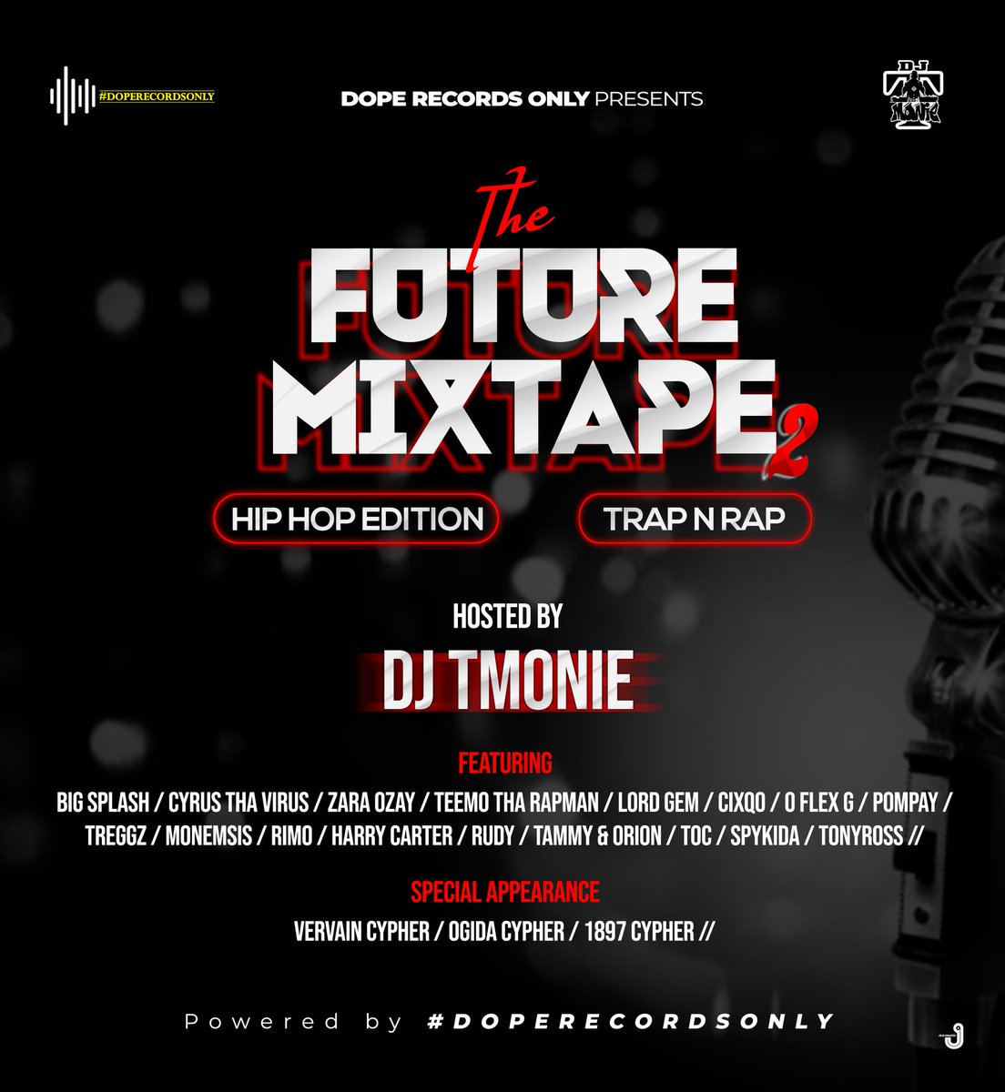doperecordsonly's tweet photo. One of the record that made it:

 ON GOD  by @Oflexg
X @Tiwye_official

#TheFutureMixtape2 #doperecordsonly https://t.co/1FyxOblfPw