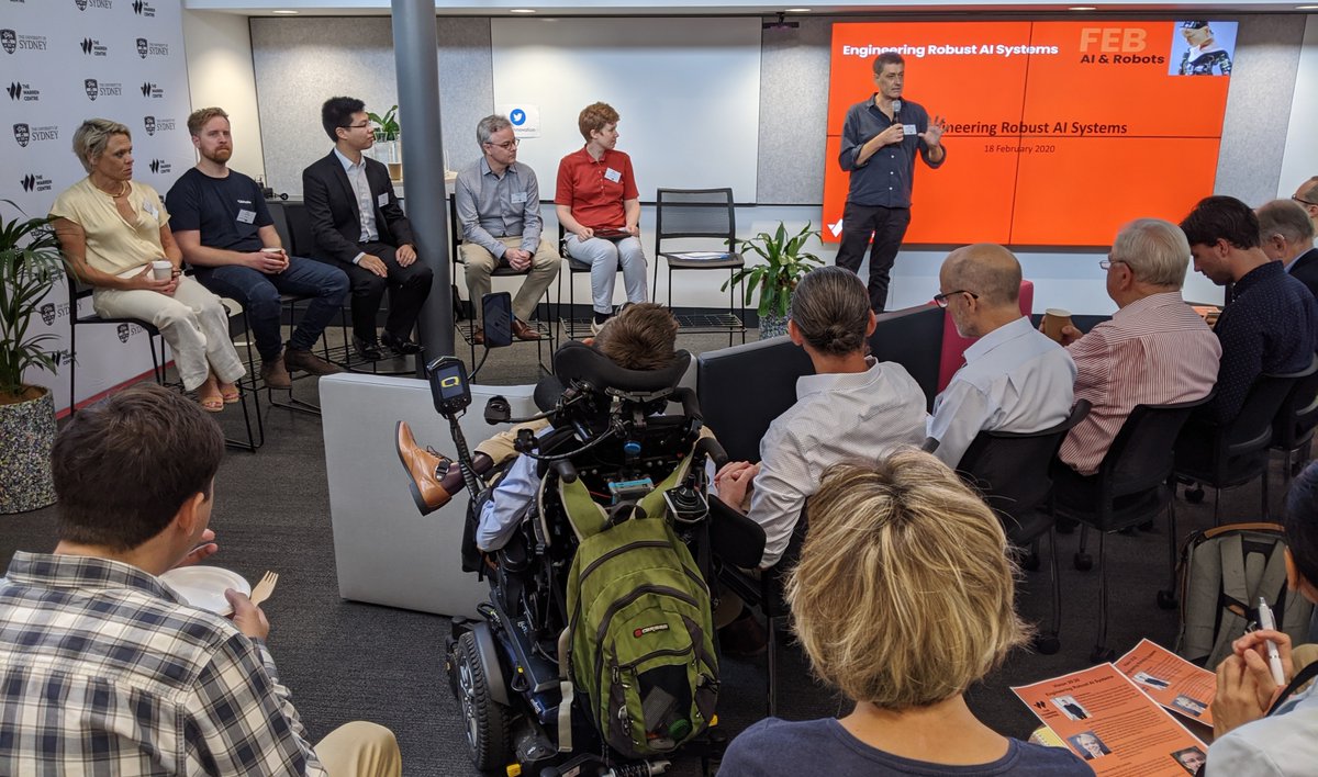 Sydney Knowledge Hub (@sydknowledgehub) on Twitter photo How do we build Good AI systems? <a href="/bsimyo/">Bill Simpson-Young</a> from <a href="/GradientInst/">Gradient Institute</a> opens the event with @thewarrencentre How do we build Good AI systems? <a href="/bsimyo/">Bill Simpson-Young</a> from <a href="/GradientInst/">Gradient Institute</a> opens the event with @thewarrencentre