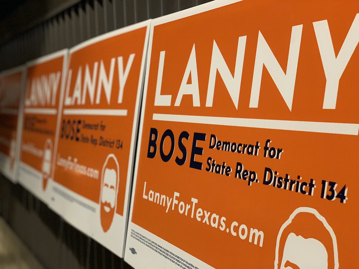 Lanny Bose for Texas HD 134 tweet media